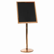 Aarco Small Menu And Poster Holder Brass - 24"W x 20"H