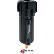 Arrow Standard Particulate Filter F352FW, Metal Bowl & Float Drain, 1/4" NPT, 175 PSI