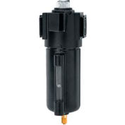 Arrow MidFlow Coalescing Filter With Float Drain F574FW, Zinc Bowl, 1/2" NPT, 175 PSI