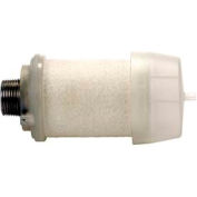 Flèche Super calme Reclassifier/silencieux RQM40 - 4M, en aluminium, 1/2" NPT, 300 lb/po2