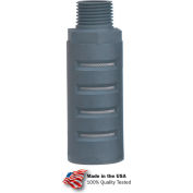 Flèche Super calme silencieux/silencieux métal robuste SQF-2, en verre remplie de Nylon, 1/4" NPT, 150 PSI, qté par paquet : 5
