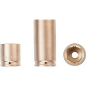 AMPCO® DWI-1/2 D 15/16 sans étincelles puits profond Impact Socket, 1/2" Drive, 15/16"