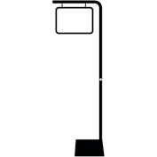 Pallet Sign Holder with Frame 14"W x 11"H Black