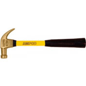 AMPCO® H-21FG Non-Sparking Claw Hammer 1.25 Lb 14" OAL