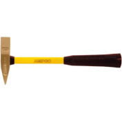 AMPCO® H-60FG Non-Sparking Scaling Hammer W/ Fiberglass Handle 1Lb 14" OAL