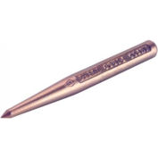 AMPCO® P-1291 sans étincelles Centre poinçons, 3/8", 4-1/2 « OAL., qté par paquet : 4