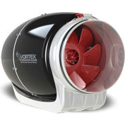Vortex S-Line Ultra Quiet In-Line Duct Blower Fan S-600 - 6", 120V, 347 CFM