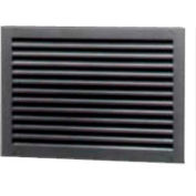 Porte persienne deux morceau d’acier 700A1818B, Inverted Split « Y », espace libre de 50 %, 18 "X 18", Bronze