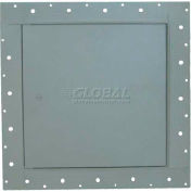 Concealed Frame Access Panel For Wallboard, Cam Latch, White, 8"W x 8"H