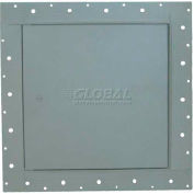 Concealed Frame Access Panel For Wallboard, Cam Latch, White, 12"W x 12"H