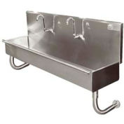 Avance Tabco® Multi Station Wall Mounted Hand Sink, 24" Longueur globale