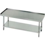 Advance Tabco® Support d’équipement W / Undershelf, Plateau en acier inoxydable, 60 « L x 30 « D