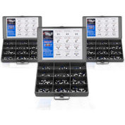 AIGNEP Mixed Tube Fitting Kit, 87861-90, 78 Assorted 1/4", 3/8" & 1/2" Fittings, Drawer