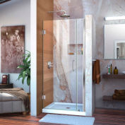 DreamLine™ Unidoor Frameless Inch Adjustable Shower Door SHDR-20307210-01, 30"-31"
