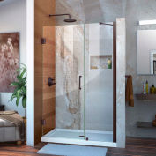 DreamLine SHDR-20417210C-06 Unidoor 41" - 42" Frameless Hinged Shower Door Oil Rubbed Bronze Finish