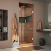 DreamLine SHDR-23367210-04 Radiance 36" Frameless Hinged Shower Door Brushed Nickel Finish