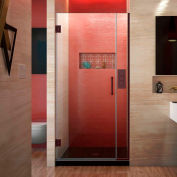 Dreamline SHDR-243257210-06 Unidoor Plus Hinged Shower Door, Bronze, 32-1/2 to 33" x 72"