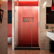 Dreamline SHDR-244307210-04 Unidoor Plus Hinged Shower Door, Brushed Nickel, 43 to 43-1/2" x 72"