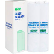 Rouleau de Bandage de gaze, 10,2 Cm x 4,6 M, zone 2/unité