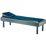 Couchette de récupération avec appuie-tête, 72 x 24 x 18 po