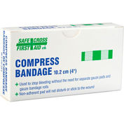Compresser le Bandage, 10,2 Cm x 10,2 Cm, zone 1/unité