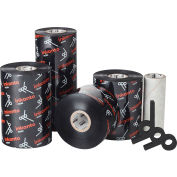 Inkanto AXR 7+ Premium Resin Ribbons, 110mm W x 450m L, Black, 12 Rolls/Case