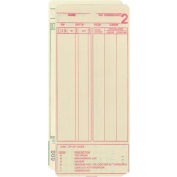 Amano Time Cards for MJR-7000, 0-99 Employee Count, 1,000/Pack