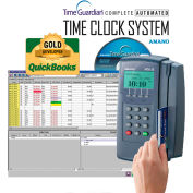 Amano Time Guardian® Automated Time Clock System, Gray, MTX-15/A300