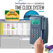 Amano Time Guardian® Automated Time Clock System, Gray, MTX-15/A302
