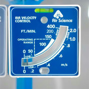 Air Science® VELOMETER Air Velocity Meter, 5"W x 2"D x 5"H