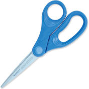 Westcott® Ciseaux antiadhésifs avec microban® protection, 8"L droite, bleu