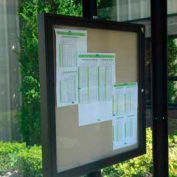 Résistant aux intempéries titulaire Bulletin annexe Bronze 24 "x 36"