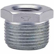 3/4 po X 1/2 en hexadécimal malléable galvanisée, bague 150psi sans plomb