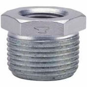 1 In X 3/4 In Galvanized Malleable HeX Bushing 150 PSI Lead Free