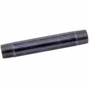 1-1/2 po X 5 po Black Pipe en acier mamelon 150 lb/po2 sans plomb