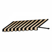 Awntech ER1030-8KT, Window/Entry Awning 8' 4-1/2"W x 2' 6"D x 1' 4"H Black/Tan