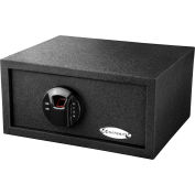 Barska® Biometric Keypad Safe Color Box, - 0.46 Cubic Feet, 14-1/2"W x 11-3/4"W x 7"H - Black