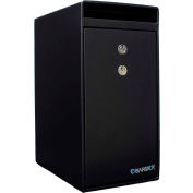 Barska® Dual Key Depository Safe 0.27 Cubic Feet, 9"W x 6"D x 12"H - Black