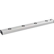 Amax éclairage LED-B4/NKL LED Bar, 4W, 3000 TDC, 304 Lumens, 82 CRI, Nickel