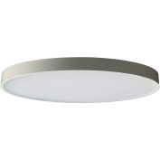 Amax Lighting 5" Round Convex LED Flush Mount Light 9W, 120V to 277V, 3000K, White