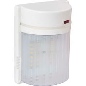 Amax Lighting LED-SL18WH LED Security Light Wall Pack, 18W, 4000 CCT, 1500 Lumens, 82 CRI, White