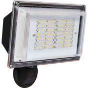 Amax Lighting LED-SL42BZ LED Security Light Wall Pack, 42W, 4000 CCT, 3500 Lumens, 82 CRI, Bronze