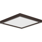 Amax Lighting LED-SM63DL/BZ LED Slim Square, 16W, 3000 CCT, 580 Lumens, 82 CRI, Bronze
