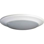 Amax Lighting LED-SM6D/WHT 6" Dimmable LED Can Disk Light, 15W, 3000 CCT, 1095 Lumens, 82 CRI, White