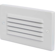 Amax Lighting LED-SPH/WHT LED Step Lights Horizontal, 2.7W, 3000 CCT, 160 Lumens, 80 CRI, White