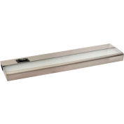 Amax éclairage LEDUC12NKL LED Undercabinet, 5W, 3000 TDC, 300 Lumens, 82 CRI, Nickel