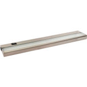 Amax Lighting LEDUC21NKL LED Undercabinet, 7W, 3000 CCT, 540 Lumens, 82 CRI, Nickel