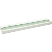 Amax Lighting LEDUC24WHT LED Undercabinet, 9W, 3000 CCT, 600 Lumens, 82 CRI, White