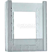 Porte-brochure mural 252329 single bi-fold, 6,25 » x 7 875 » approuvé au niveau mondial