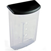 Global Approved 252960 Clear Frosted Outdoor Full Sheet Brochure Holder for 8,5"x11 » Literature 2pk